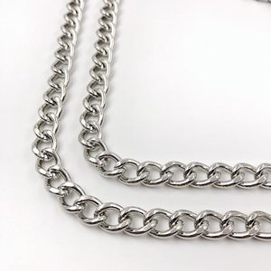 Handykette Mister T. Chain Silber iPhone Xs Max