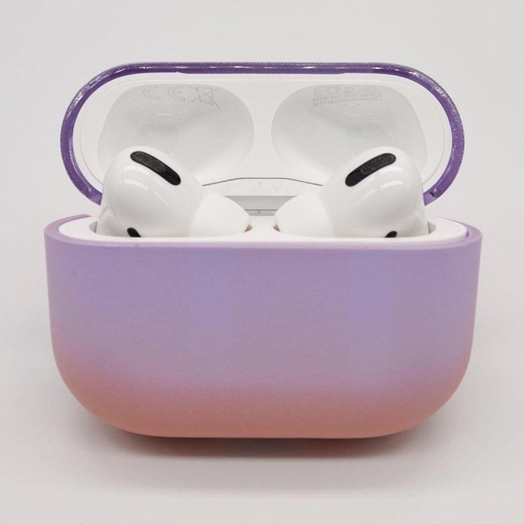 Cute Purple Airpod Case Cute Bear Purple AirPod Case With Keychain