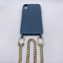 Load image into Gallery viewer, Biodegradable Phone Necklace Snake Silver Sand